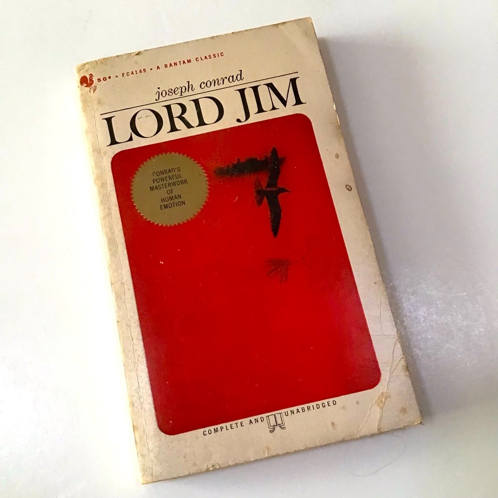 Lord Jim Joseph Conrad Bantam Classic 1965 Paperback Book Unabridged Modern VTG